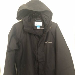 Mens Columbia Rain Jacket